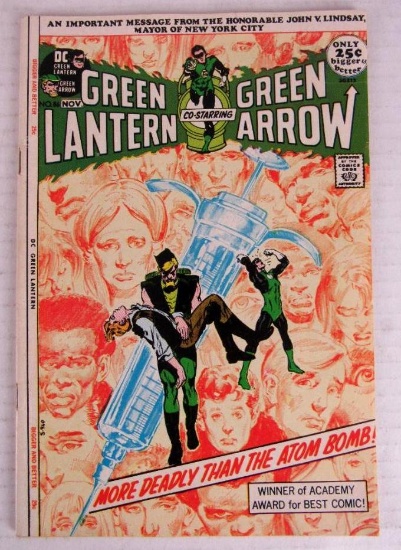 Green Lantern #86 (1971) Key Neal Adams Drug Issue