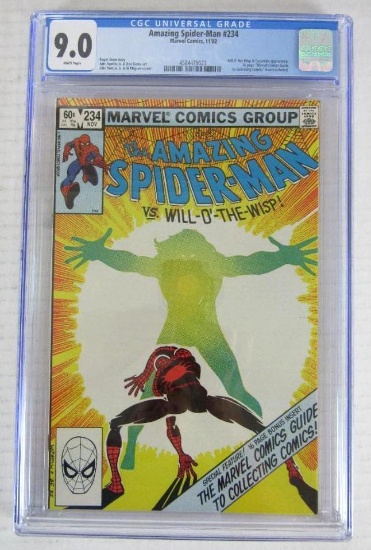 Amazing Spider-Man #234 (1982) Will O The Wisp CGC 9.0