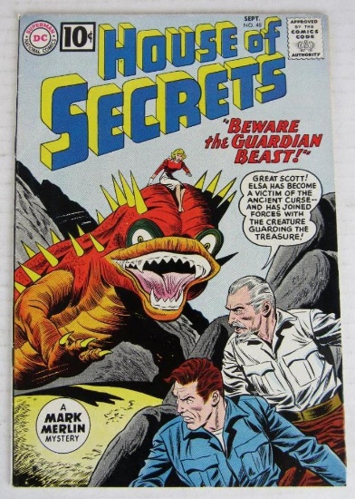 House of Secrets #48 (1961) Silver Age "Guardian Beast"