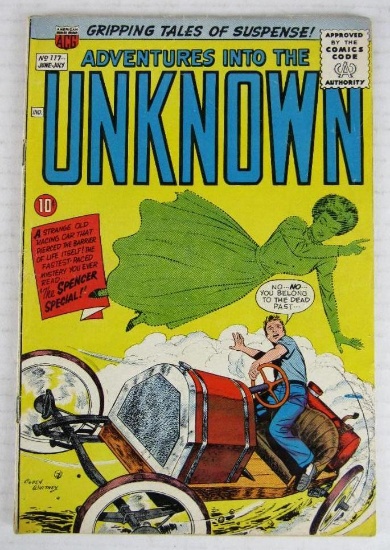 Adventures into the Unknown #117 (1960) Silver ACG Horror