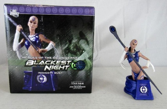 DC Direct Heroes of the DC Universe Indigo-1 Bust Statue MIB /3500