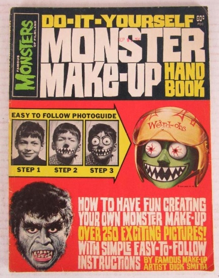 Famous Monsters of Filmland (1965) Do-It-Yourself Monster Make-Up Hand Book