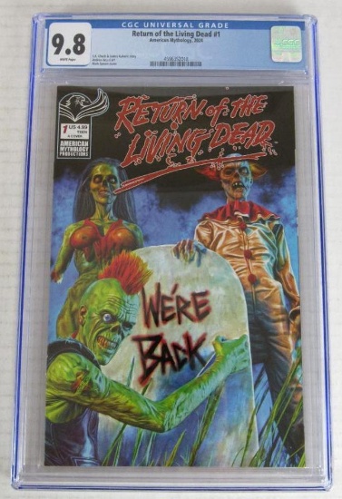 Return of the Living Dead #1 (2024) Beautiful Mark Spears Cover CGC 9.8