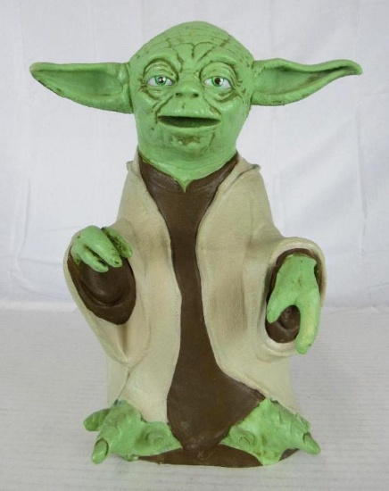 RARE Episode 1 Star Wars 1999 Applause 13" Yoda Latex Hand Puppet