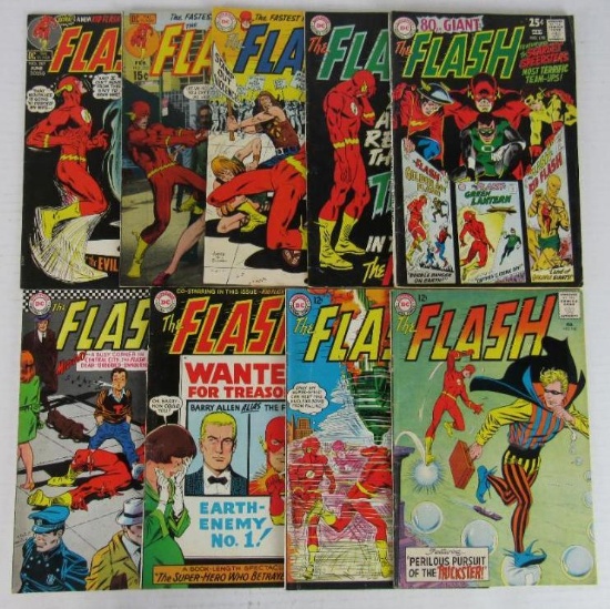 Flash Silver Age Lot #142, 144, 156, 171, 178, 184, 185, 203, 207