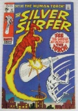 Silver Surfer #15 (1970) Silver Age Human Torch Appearance