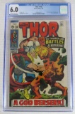 Thor #166 (1969) Silver Age Key 2nd Appearance Warlock (HIM) CGC 6.0