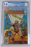 Masters of the Universe #1 (1982) Newsstand CGC 7.0