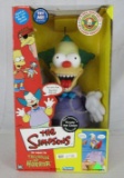 RARE Playmates Simpsons Treehouse of Horror Talking Krusty the Clown MIB Working
