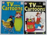 TV Screen Cartoons #134 & 138 (1961, DC) Early Silver Age
