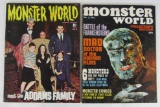Monster World #1 & #9 (1964) Silver Age Warren