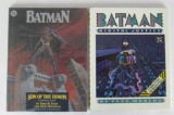 Lot (2) Batman Hardcovers- Digital Justice, Son of the Demon