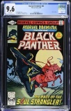Marvel Premiere #53 (1980) Bronze Age Frank Miller Black Panther vs. KKK CGC 9.6