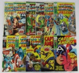 Captain America Silver/ Early Bronze Age Lot