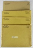 Lot (4) Rare Original 1960's Famous Monsters of Filmland Mailing Envelopes- Warren Pub