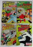House of Secrets silver Age Lot #65, 71, 74, 75