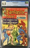 Fantastic Four #27 (1964) Key 1st Dr. Strange Crossover CGC 6.5