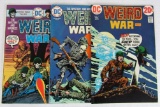 Weird War Tales Bronze Age Lot #11, 26, 40