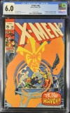 X-Men #58 (1969) Key 1st Appearance HAVOK CGC 6.0