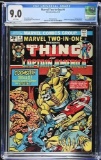 Marvel Two-In-One #4 (1974) Bronze Age Captain America CGC 9.0
