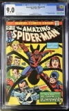 Amazing Spider-Man #135 (1974) Key 2nd Appearance Punisher CGC 9.0