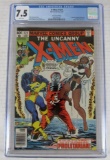 X-Men #124 (1979) Newsstand Bronze Age Claremont CGC 7.5