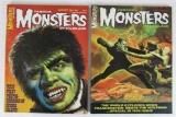 Famous Monsters of Filmland #34 & #42 Silver Age Warren Horror