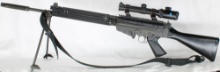 SA58 FAL .308 Winchester Semi-Automatic Rifle with Scope, S/N: DS22061