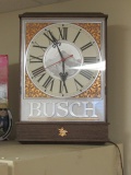 Busch Lighted Clock