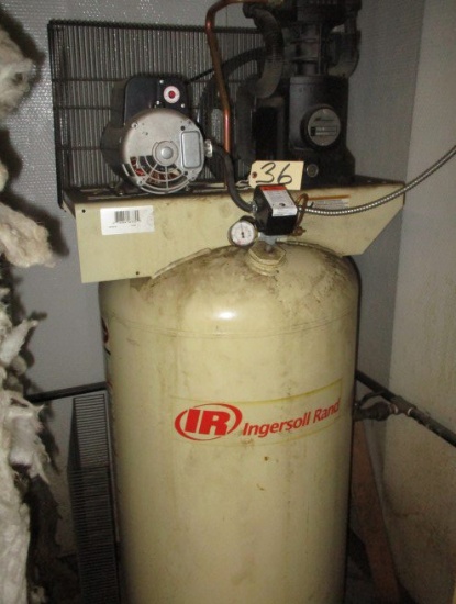 Ingersall Rand vertical air compressor 5HP