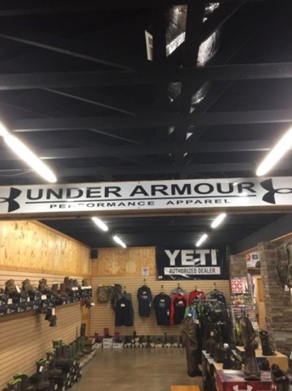 Yeti & Under Armour Banners