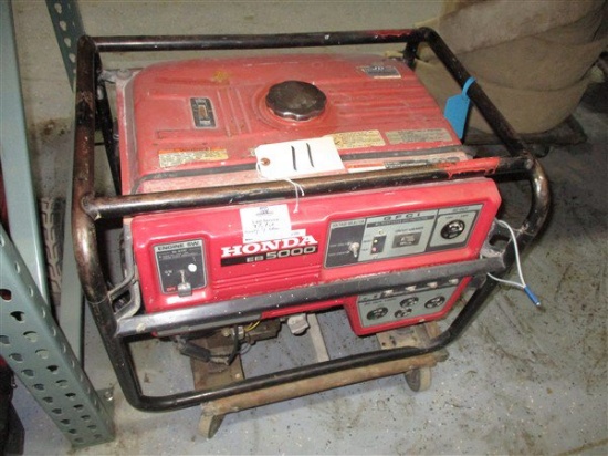 Honda EB5000 generator w/dolley