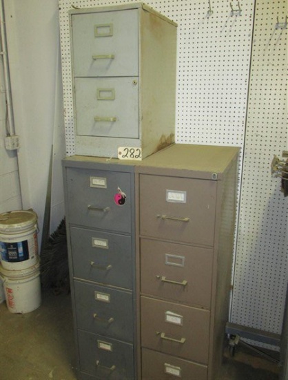 (3) File Cabinets