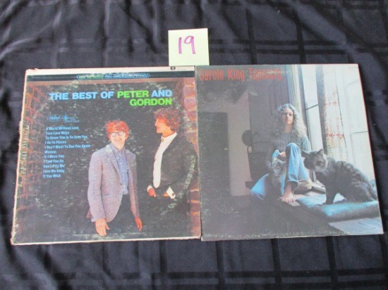 Peter & Gordon - The Best of; Carole King - Tapestry