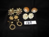 (5) Sets of clip earrings