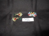 (2) Sets of clip earrings