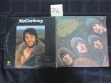 Paul McCartney - McCartney; The Beatles - Rubber Soul Capitol Records