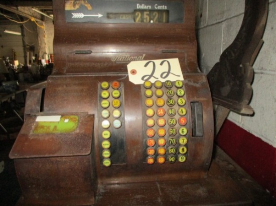 Old cash register