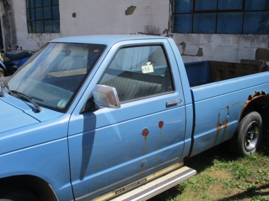 Chevy S10 Pickup Truck - No Title