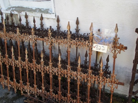 Wrought Iron Garden Fence