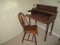 Wood Desk W/chair