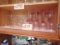 Shelf of drinkware