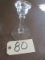 (1) Heisey Glass Candle Stick