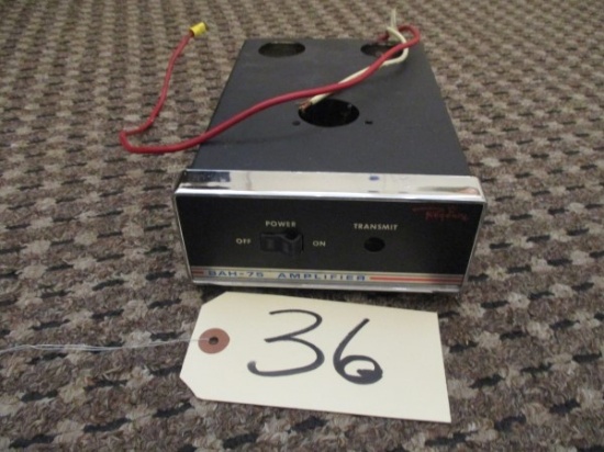 Regency Bah-75 Amplifier