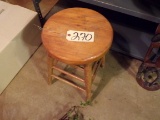 Wood stool