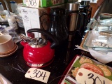 (4) Tea pot, thermos's