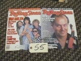 Rolling Stone Magazines -july 3 & August 14 1986