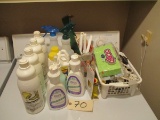 Asst. Cleaning Supplies, Electric Cords, Etc.