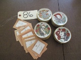 (26) Franklin Porcelain Animal Alphabet Miniature Plates