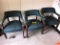 (3) Office chairs